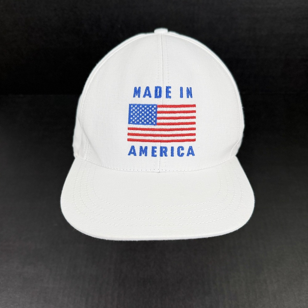 Union Made in America USA Flag Star Trucker Baseball Adjustable Cap Hat Adult OS